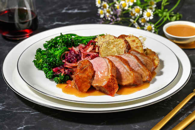 Roast Duck & Dauphinoise Potatoes