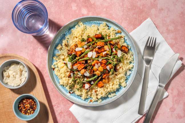 Chermoula Chickpea & Sweet Potato Medley