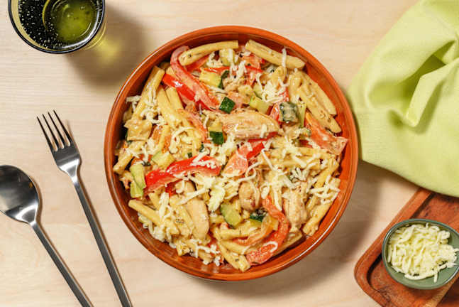 Casarecce au poulet à la crème