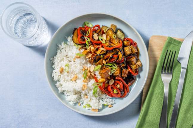 Pad Kra Pao: Thai-Wok mit Tofu