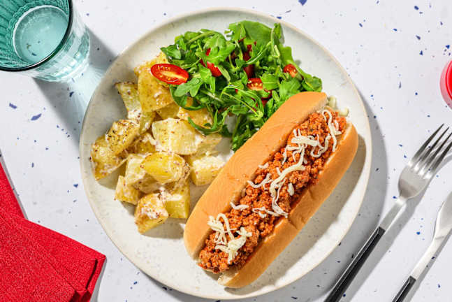 Mexican Style Spiced Pork Loaded Buns