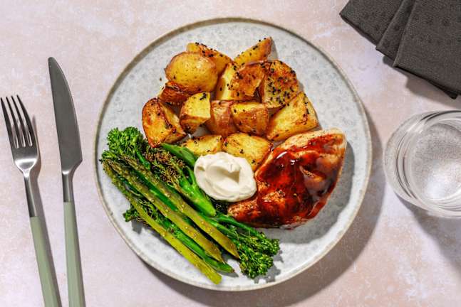 Fuss-Free Hoisin Chicken Thigh Traybake