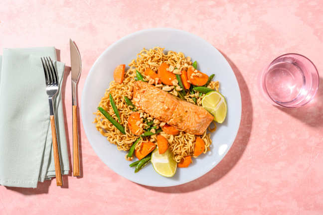 Soy and Lime Baked Salmon