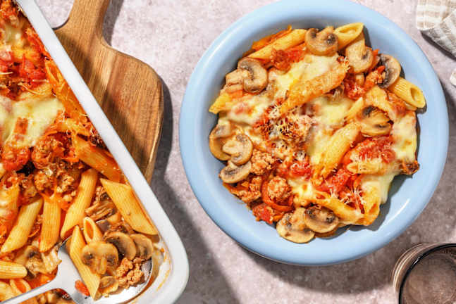 Penne Ragu al Forno