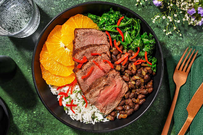 Brasilianskinspirerad kött- och böngryta