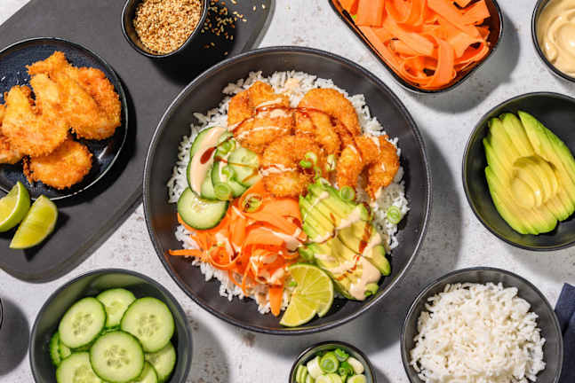 Japansk räkbowl | Gör din egen