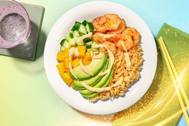 Poké bowl polynésien inspiré par Vaiana