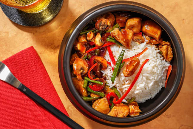 Speedy Teriyaki Sesame Chicken