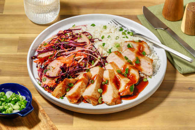 Pork Steak in Teriyaki Sauce