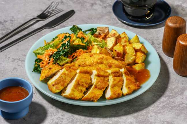 Trivandrum Inspired Spiced Fried Chicken