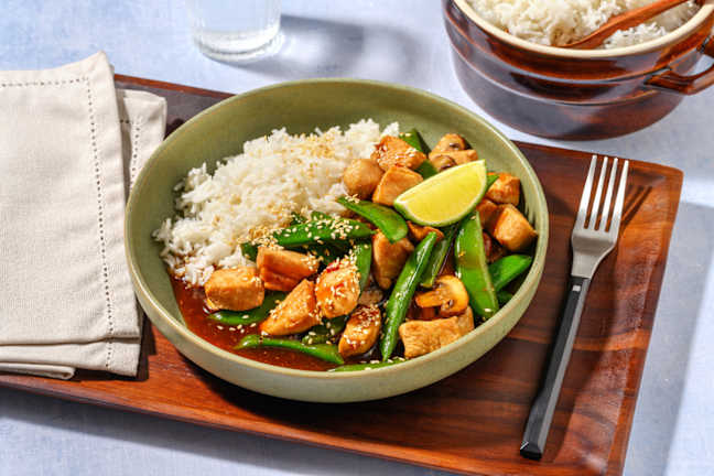Super Quick Szechuan Chicken Stir-Fry