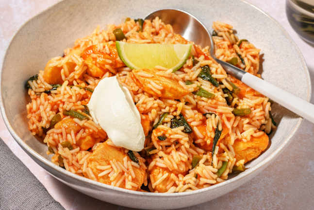 Super Quick Smoky Chicken and Rice
