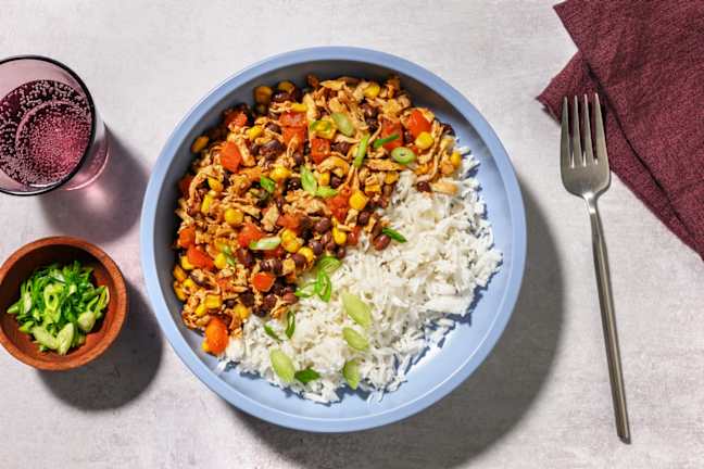 Tofu and Black Bean Chipotle Chilli