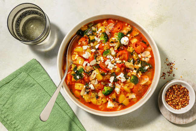Mediterranean Veggie Soup
