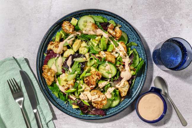 Mexican Charred Cauliflower & Avocado Salad