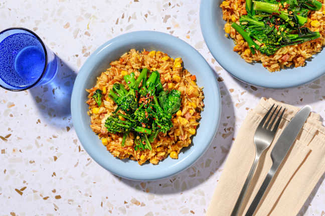 Bacon & Veggie Fried Rice