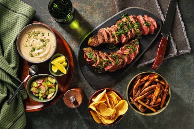 Carne Asada-Style Steak & Fries