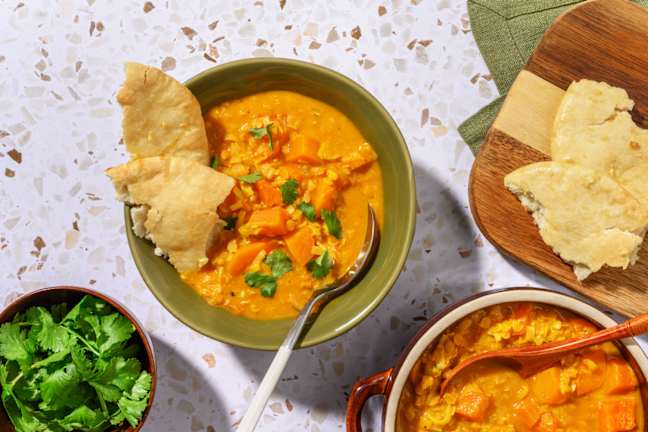 Indian Pumpkin Coconut Dhal