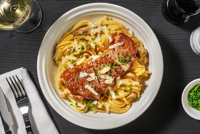 Creamy Steak and Mushroom Pasta