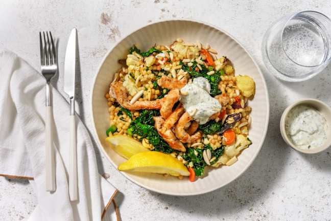 Herby Pork & Veggie Couscous