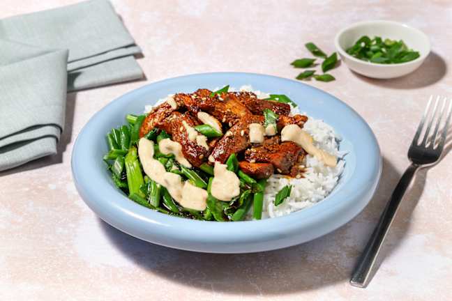 Speedy Teriyaki Pork & Instant Rice