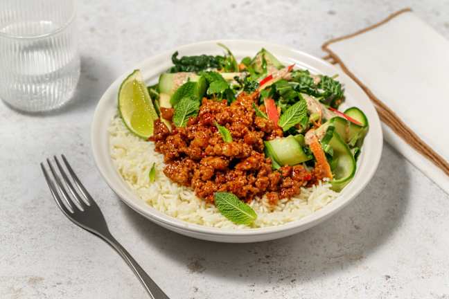 Thai Ginger & Lemongrass Pork Larb
