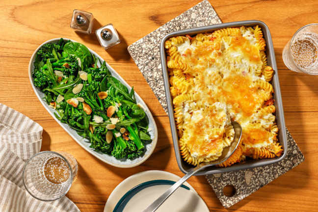 Cheesy Cherry Tomato & Ricotta Baked Pasta