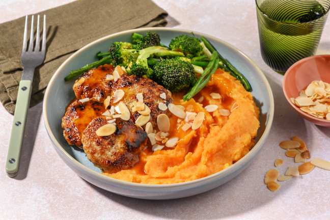 Beef Rissoles & Potato Medley Mash