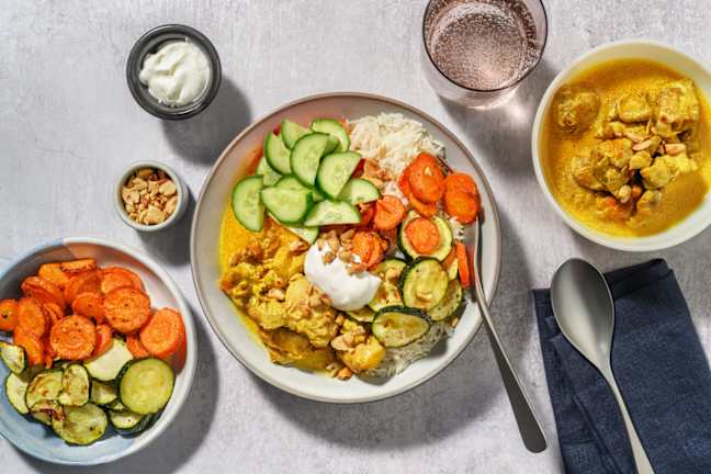 Butter Chicken Curry & Rice Bar