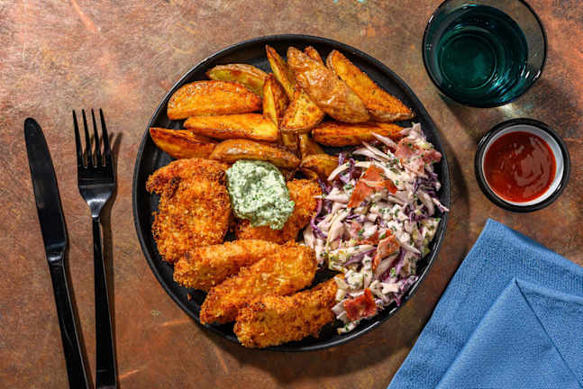 Corn Flake-Crusted Chicken Strips