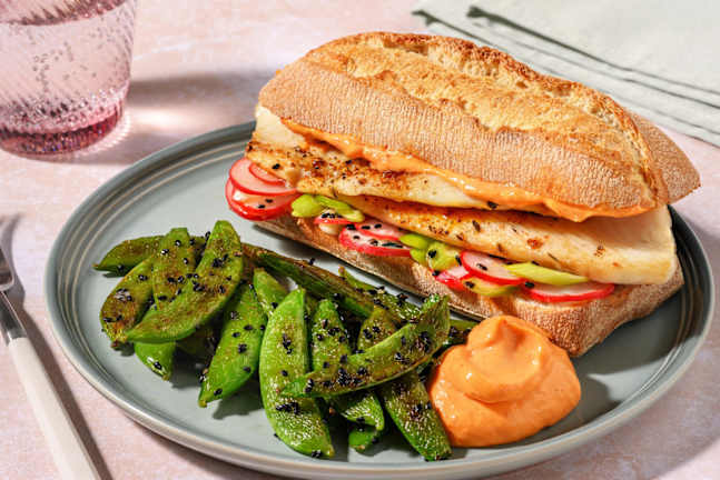 SuperQuick Pan-Fried Tilapia Sandwiches