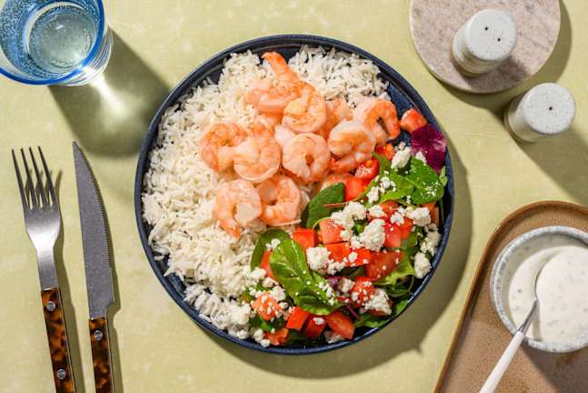 Crevettes à la grecque super rapides