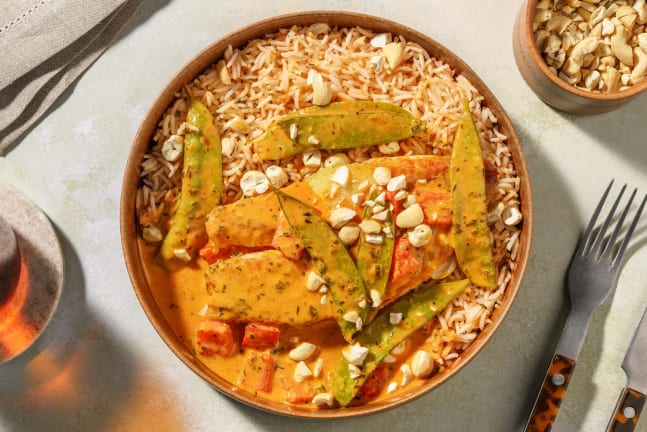 Bols de tilapia thaïlandais à la noix de coco super rapide