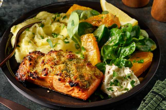 Lachs à la Viennoise