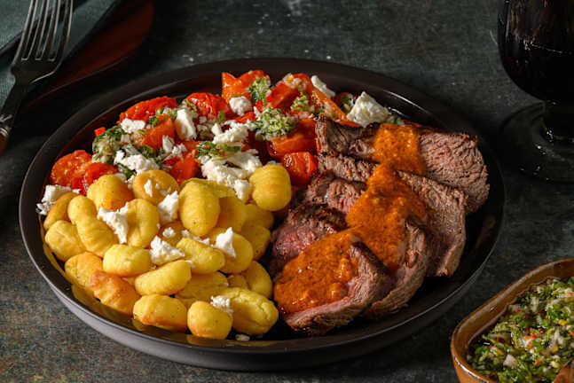 Storfemørbrad og calabrese-smørsaus