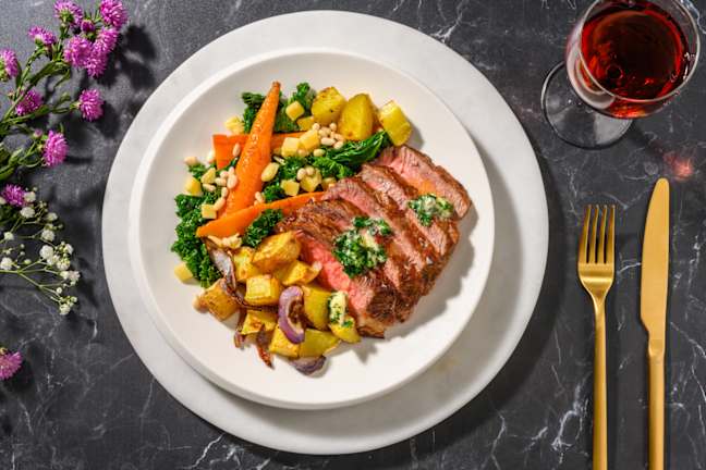 Roast Beef Sirloin & Truffle Roast Veg