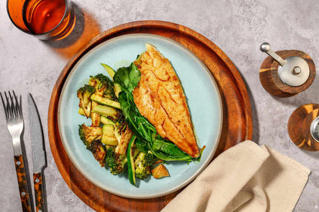 Soy-Ginger Glazed White Fish