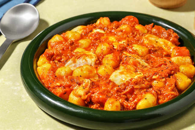 Chicche di patate al ragù di pulled pork
