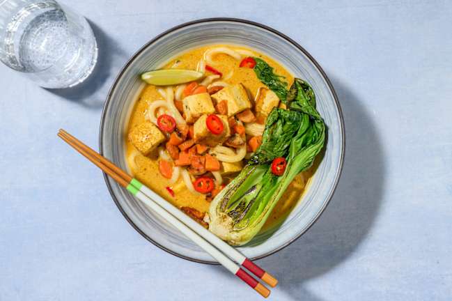 Tofu and Coconut Laksa