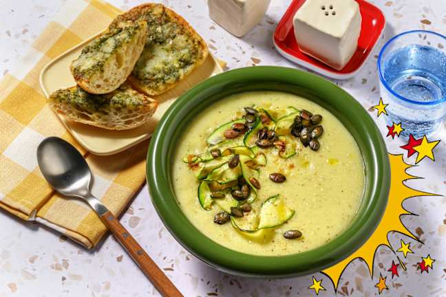 Vichyssoise de Panoramix qui donne la patate