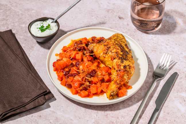 Poulet rôti & cheddar façon Tex-Mex
