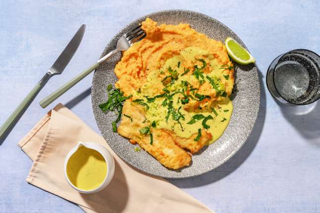 Filet de poisson sauce curry façon bistrot