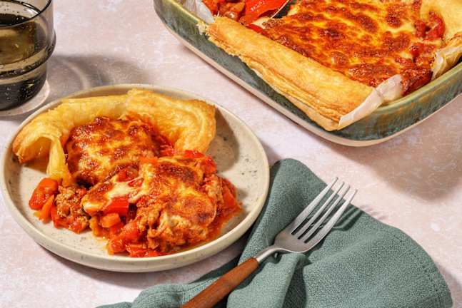 Quiche bolognaise