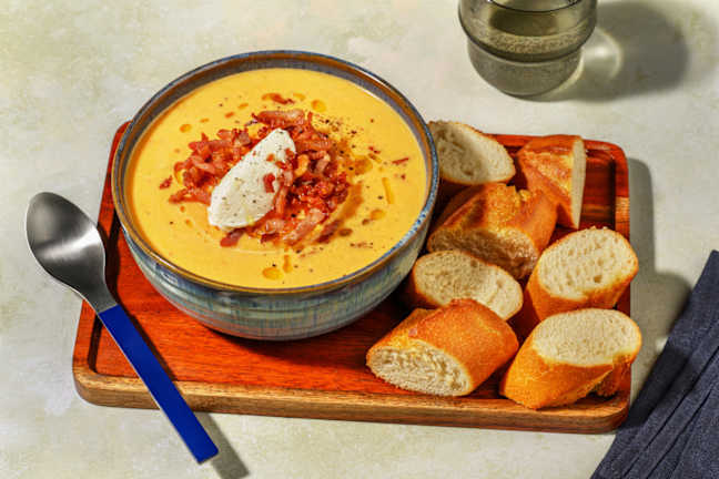 Bacon and Veg Soup