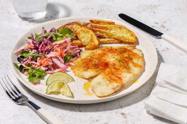 Zesty Thai Style Spiced Basa
