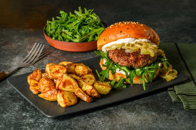 Le Truffé : burger au fromage à la truffe