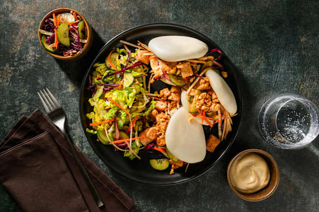 Gua bao : brioches taïwanaises au poulet