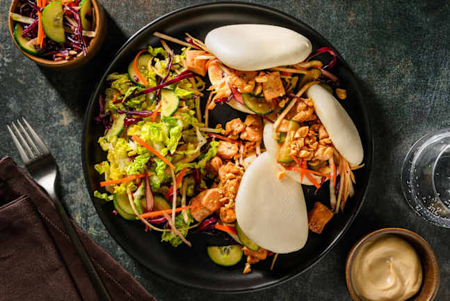 Gua bao : brioches taïwanaises au poulet