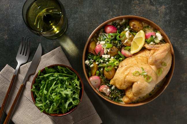 Creamy One Pot Tarragon Spring Chicken