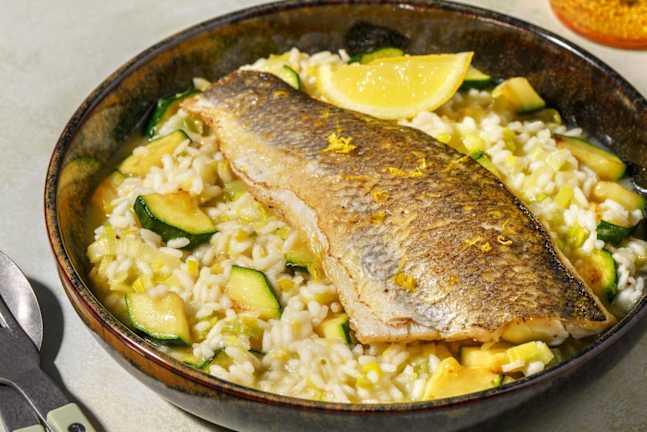 Pan-Fried Sea Bass